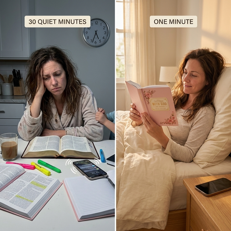 2. One Minute Fits the Morning You Actually Have