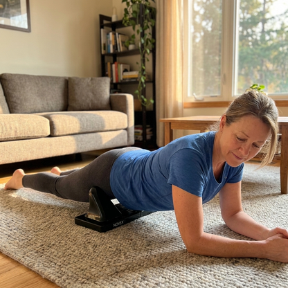 Novex board in use — prone psoas release position